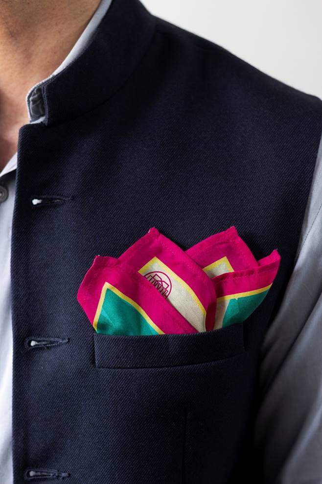 Fleur Pocket Square