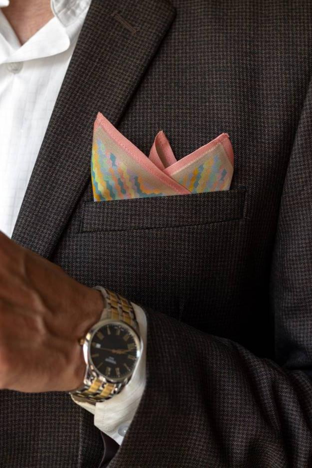 Pastel Diamond Pocket Square